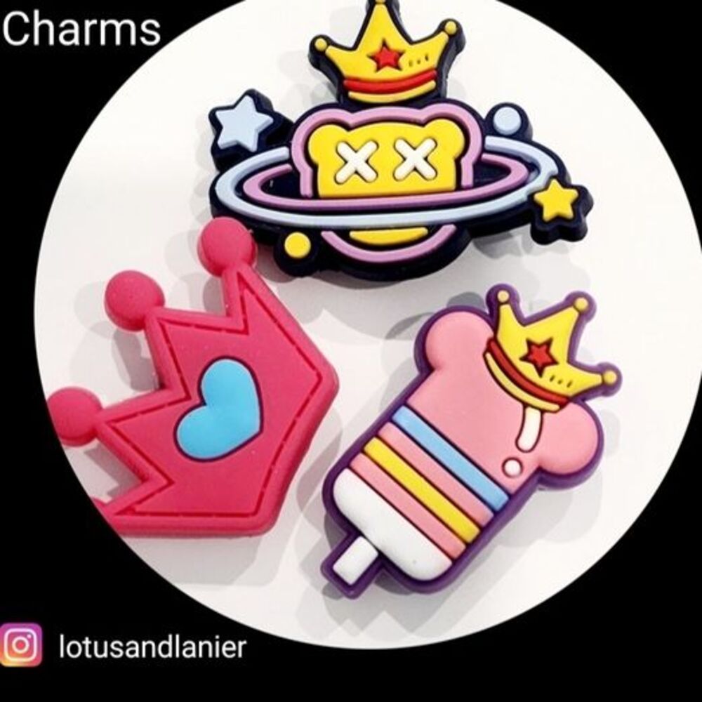 Shoe Charms Royal Charms Set of 3